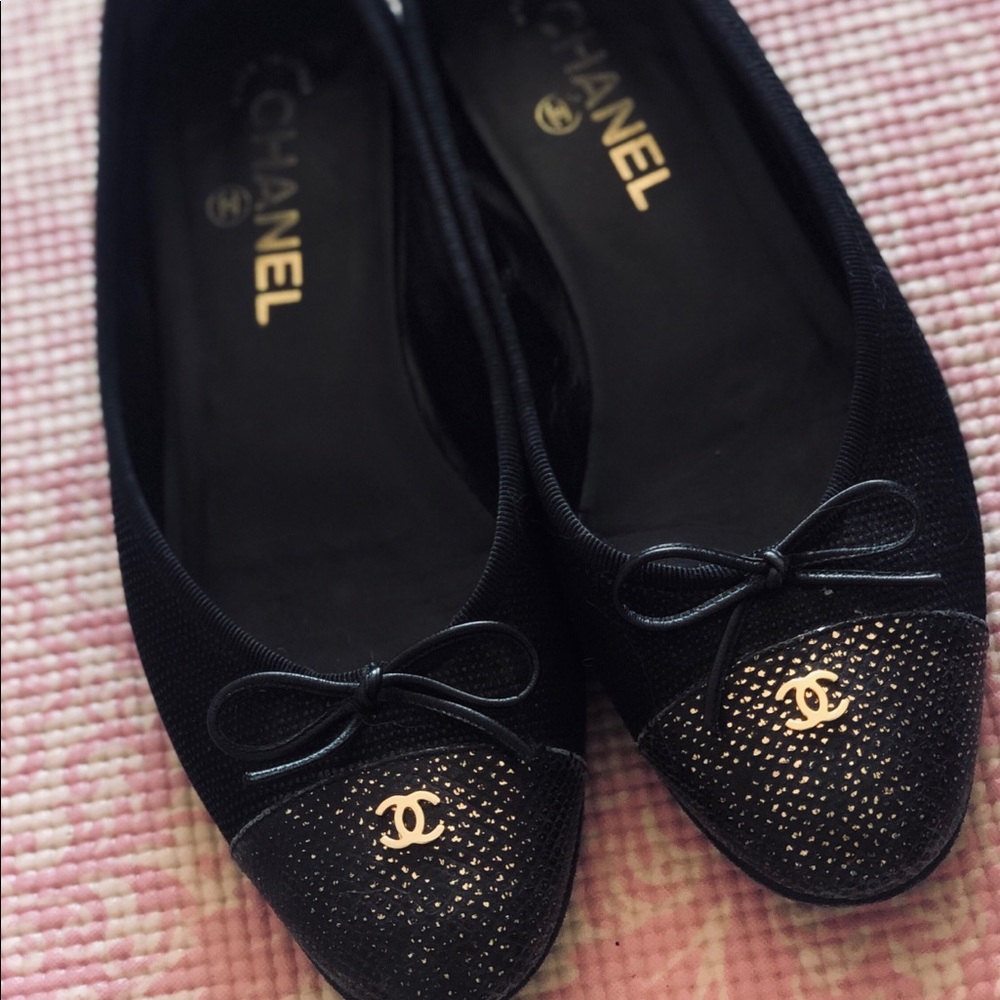 Chanel ballet flats 38.5